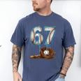 Baseball 67 Six Seven Meme 6-7 Drip Baseball Boys Men Men's Comfort Colors T-Shirt Blue Jean