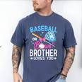 Baseball Or Bows Brother Loves You Gender Reveal Boy Or Girl Men's Comfort Colors T-Shirt Blue Jean Baseball Or Bows Brother Loves You Gender Reveal Boy Or Girl Men's Comfort Colors T-Shirt Blue Jean