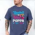 Baseball Or Bows Poppa Loves You Gender Reveal Men's Comfort Colors T-Shirt Blue Jean Baseball Or Bows Poppa Loves You Gender Reveal Men's Comfort Colors T-Shirt Blue Jean