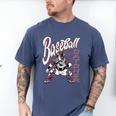 Baseball Catcher Gear Home Plate Premium Tri-Blend Men's Comfort Colors T-Shirt Blue Jean Baseball Catcher Gear Home Plate Premium Tri-Blend Men's Comfort Colors T-Shirt Blue Jean