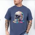 Baseball Catcher Mask Ice Cream Dripping Baseball Boys Men's Comfort Colors T-Shirt Blue Jean Baseball Catcher Mask Ice Cream Dripping Baseball Boys Men's Comfort Colors T-Shirt Blue Jean