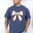 Baseball Coquette Bow Cute Baseball Game Men's Comfort Colors T-Shirt Blue Jean Baseball Coquette Bow Cute Baseball Game Men's Comfort Colors T-Shirt Blue Jean