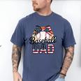 Baseball Dad American Flag Bow Sports Men's Comfort Colors T-Shirt Blue Jean Baseball Dad American Flag Bow Sports Men's Comfort Colors T-Shirt Blue Jean