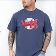 Baseball Dad Coach Baseball Baseball Men's Comfort Colors T-Shirt Blue Jean