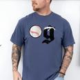 Baseball Dad Coach Old Head OG Old School Baller White Men's Comfort Colors T-Shirt Blue Jean Baseball Dad Coach Old Head OG Old School Baller White Men's Comfort Colors T-Shirt Blue Jean