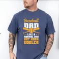 Baseball Dad Much Cooler Funny Softball And Baseball Game Men's Comfort Colors T-Shirt Blue Jean Baseball Dad Much Cooler Funny Softball And Baseball Game Men's Comfort Colors T-Shirt Blue Jean