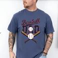 Baseball Dad Father's Day Celebration For Sports Lovers Fans Men's Comfort Colors T-Shirt Blue Jean Baseball Dad Father's Day Celebration For Sports Lovers Fans Men's Comfort Colors T-Shirt Blue Jean