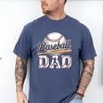 Baseball Dad Father's Day Sports Baseball Lover Men's Comfort Colors T-Shirt Blue Jean Baseball Dad Father's Day Sports Baseball Lover Men's Comfort Colors T-Shirt Blue Jean