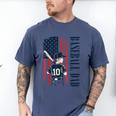Baseball Dad Flag Tee I Raised Mine Ballpark Dad Men's Comfort Colors T-Shirt Blue Jean Baseball Dad Flag Tee I Raised Mine Ballpark Dad Men's Comfort Colors T-Shirt Blue Jean