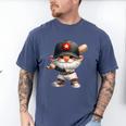 Baseball Dad Gnome With Baseball Bat For Grandpa Life Men's Comfort Colors T-Shirt Blue Jean Baseball Dad Gnome With Baseball Bat For Grandpa Life Men's Comfort Colors T-Shirt Blue Jean