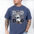 Baseball Dad Goose Sports Lover Father's Day Tee Men's Comfort Colors T-Shirt Blue Jean