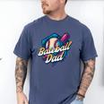 Baseball Dad Kids Birthday Baseball Drip Ice Cream Family Men's Comfort Colors T-Shirt Blue Jean Baseball Dad Kids Birthday Baseball Drip Ice Cream Family Men's Comfort Colors T-Shirt Blue Jean