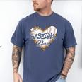 Baseball Dad Leopard Heart Baseball Lover Men's Comfort Colors T-Shirt Blue Jean Baseball Dad Leopard Heart Baseball Lover Men's Comfort Colors T-Shirt Blue Jean