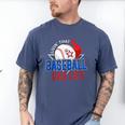 Baseball Dad Life Happy Fathers Day Dad Daddy Baseball Lover Men's Comfort Colors T-Shirt Blue Jean Baseball Dad Life Happy Fathers Day Dad Daddy Baseball Lover Men's Comfort Colors T-Shirt Blue Jean