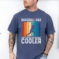 Baseball Dad Baseball Lover Father's Day Men's Comfort Colors T-Shirt Blue Jean