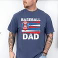 Baseball Dad For Men American Flag 4th Of July Fathers Day Men's Comfort Colors T-Shirt Blue Jean Baseball Dad For Men American Flag 4th Of July Fathers Day Men's Comfort Colors T-Shirt Blue Jean