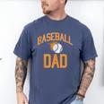 Baseball Dad Men Men's Comfort Colors T-Shirt Blue Jean Baseball Dad Men Men's Comfort Colors T-Shirt Blue Jean