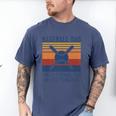 Baseball Dad Like A Normal Dad Only Cooler Premium Men's Comfort Colors T-Shirt Blue Jean