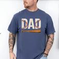 Baseball Dad Novelty Sports Love Fathers Day Men's Comfort Colors T-Shirt Blue Jean