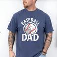 Baseball Dad Baseball Player Men Men's Comfort Colors T-Shirt Blue Jean Baseball Dad Baseball Player Men Men's Comfort Colors T-Shirt Blue Jean
