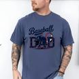 Baseball Dad Proud Fathers Sports Gear Premium Men's Comfort Colors T-Shirt Blue Jean