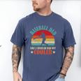 Baseball Dad Like A Regular Dad But Cooler Father's Day Premium Men's Comfort Colors T-Shirt Blue Jean