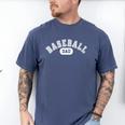 Baseball Dad School Sports Baseball Fan Father's Day Men's Comfort Colors T-Shirt Blue Jean Baseball Dad School Sports Baseball Fan Father's Day Men's Comfort Colors T-Shirt Blue Jean
