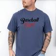 Baseball Dad Script Raglan Baseball Tee Men's Comfort Colors T-Shirt Blue Jean Baseball Dad Script Raglan Baseball Tee Men's Comfort Colors T-Shirt Blue Jean