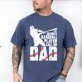 Baseball Dad Shirt Baseball Dad Fathers Day Men's Comfort Colors T-Shirt Blue Jean