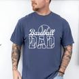 Baseball Dad Sports Lover Graphic Men's Comfort Colors T-Shirt Blue Jean Baseball Dad Sports Lover Graphic Men's Comfort Colors T-Shirt Blue Jean