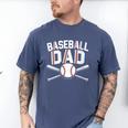 Baseball Dad Tees For Men Boys Kid Happy Fathers Day Men's Comfort Colors T-Shirt Blue Jean Baseball Dad Tees For Men Boys Kid Happy Fathers Day Men's Comfort Colors T-Shirt Blue Jean