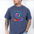 Baseball Drip Ice Cream 67 Lifestyle 101 Men's Comfort Colors T-Shirt Blue Jean Baseball Drip Ice Cream 67 Lifestyle 101 Men's Comfort Colors T-Shirt Blue Jean