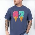 Baseball Drip Ice Cream 67 Baseball Men's Comfort Colors T-Shirt Blue Jean Baseball Drip Ice Cream 67 Baseball Men's Comfort Colors T-Shirt Blue Jean