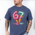 Baseball Drip Ice Cream 67 Men's Comfort Colors T-Shirt Blue Jean Baseball Drip Ice Cream 67 Men's Comfort Colors T-Shirt Blue Jean