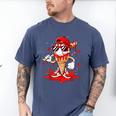 Baseball Drip Ice Cream Apparel Youth Boys Valentines Men's Comfort Colors T-Shirt Blue Jean
