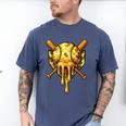 Baseball Drip Ice Cream Camo Cool Men's Comfort Colors T-Shirt Blue Jean