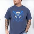 Baseball Drip Ice Cream Diabetes Awareness Ribbon Boys Girls Men's Comfort Colors T-Shirt Blue Jean Baseball Drip Ice Cream Diabetes Awareness Ribbon Boys Girls Men's Comfort Colors T-Shirt Blue Jean