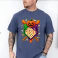 Baseball Drip Ice Cream Drip Halloween Baseball Lovers Men's Comfort Colors T-Shirt Blue Jean Baseball Drip Ice Cream Drip Halloween Baseball Lovers Men's Comfort Colors T-Shirt Blue Jean