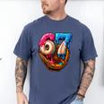 Baseball Drip Ice Cream Number 67 Player Or 67th Birthday Men's Comfort Colors T-Shirt Blue Jean Baseball Drip Ice Cream Number 67 Player Or 67th Birthday Men's Comfort Colors T-Shirt Blue Jean