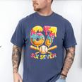 Baseball Drip Ice Cream Number 67 Player Lifestyle Men's Comfort Colors T-Shirt Blue Jean Baseball Drip Ice Cream Number 67 Player Lifestyle Men's Comfort Colors T-Shirt Blue Jean