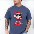 Baseball Drip Ice Cream Sunglasses Boys Youth Kids Valentine Men's Comfort Colors T-Shirt Blue Jean