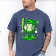 Baseball Drip Icecream Apparel Youth Boy St Patricks Day Men's Comfort Colors T-Shirt Blue Jean