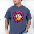 Baseball Drip Pink Glove Respect The Drip Youth Boys Girls Men's Comfort Colors T-Shirt Blue Jean Baseball Drip Pink Glove Respect The Drip Youth Boys Girls Men's Comfort Colors T-Shirt Blue Jean