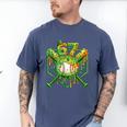 Baseball Drip St Patricks Day Boys Baseball St Patricks Day Men's Comfort Colors T-Shirt Blue Jean Baseball Drip St Patricks Day Boys Baseball St Patricks Day Men's Comfort Colors T-Shirt Blue Jean