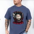 Baseball Drip Team For Boys And Girls Ice Cream Cool Premium Tri-Blend Men's Comfort Colors T-Shirt Blue Jean