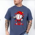 Baseball Drip Valentines Men's Comfort Colors T-Shirt Blue Jean Baseball Drip Valentines Men's Comfort Colors T-Shirt Blue Jean