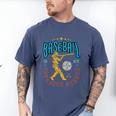 Baseball Is My Favorite Season Player Coach Fan Game Day Men's Comfort Colors T-Shirt Blue Jean