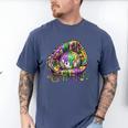 Baseball Glove Ice Cream Mardi Gras Dripping Boys Youth Kids Men's Comfort Colors T-Shirt Blue Jean Baseball Glove Ice Cream Mardi Gras Dripping Boys Youth Kids Men's Comfort Colors T-Shirt Blue Jean