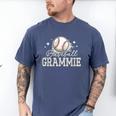 Baseball Grammie Sport Baseball Player Men's Comfort Colors T-Shirt Blue Jean