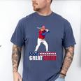 Make Baseball Great Again Donald Trump Baseball Men's Comfort Colors T-Shirt Blue Jean Make Baseball Great Again Donald Trump Baseball Men's Comfort Colors T-Shirt Blue Jean